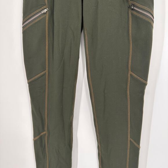 Athleta Green Metro Drifter High Rise Tight Leggings Size Small - Picture 2 of 8